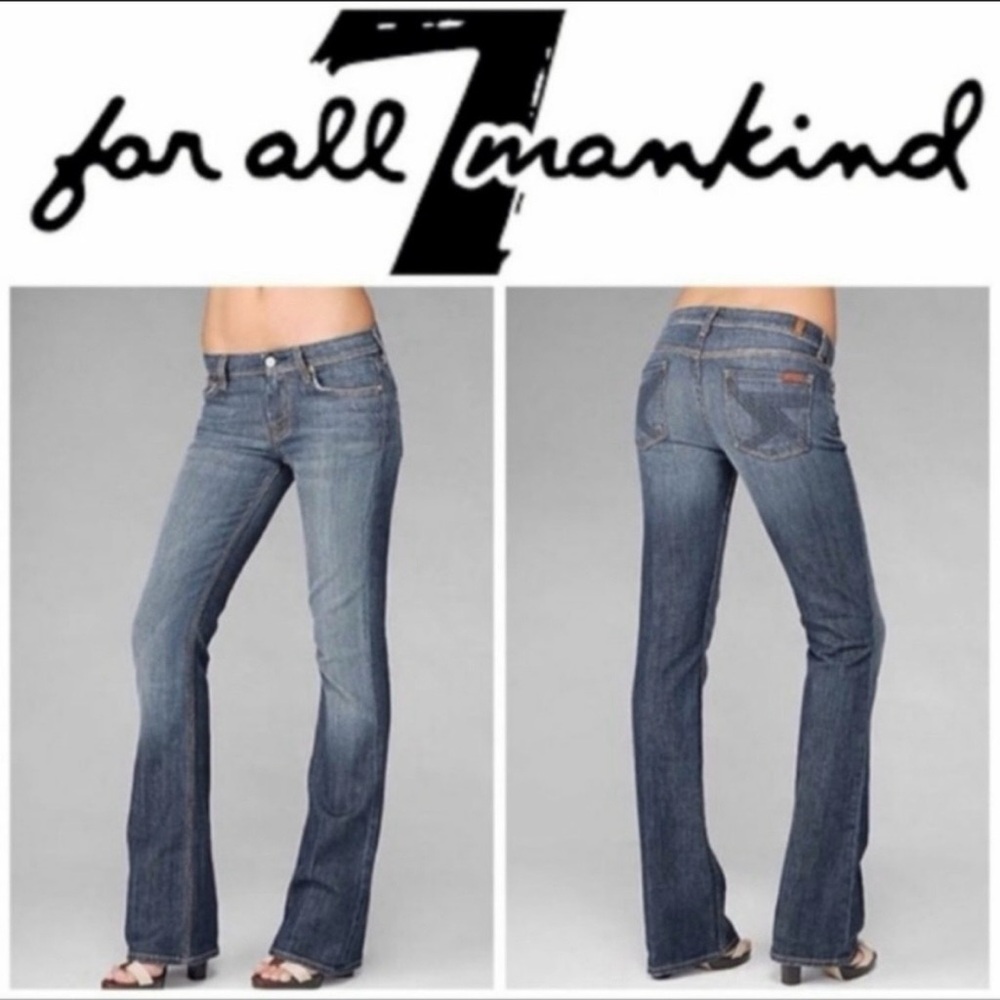 Vintage 7 for All Mankind Flynt Low Rise Jean